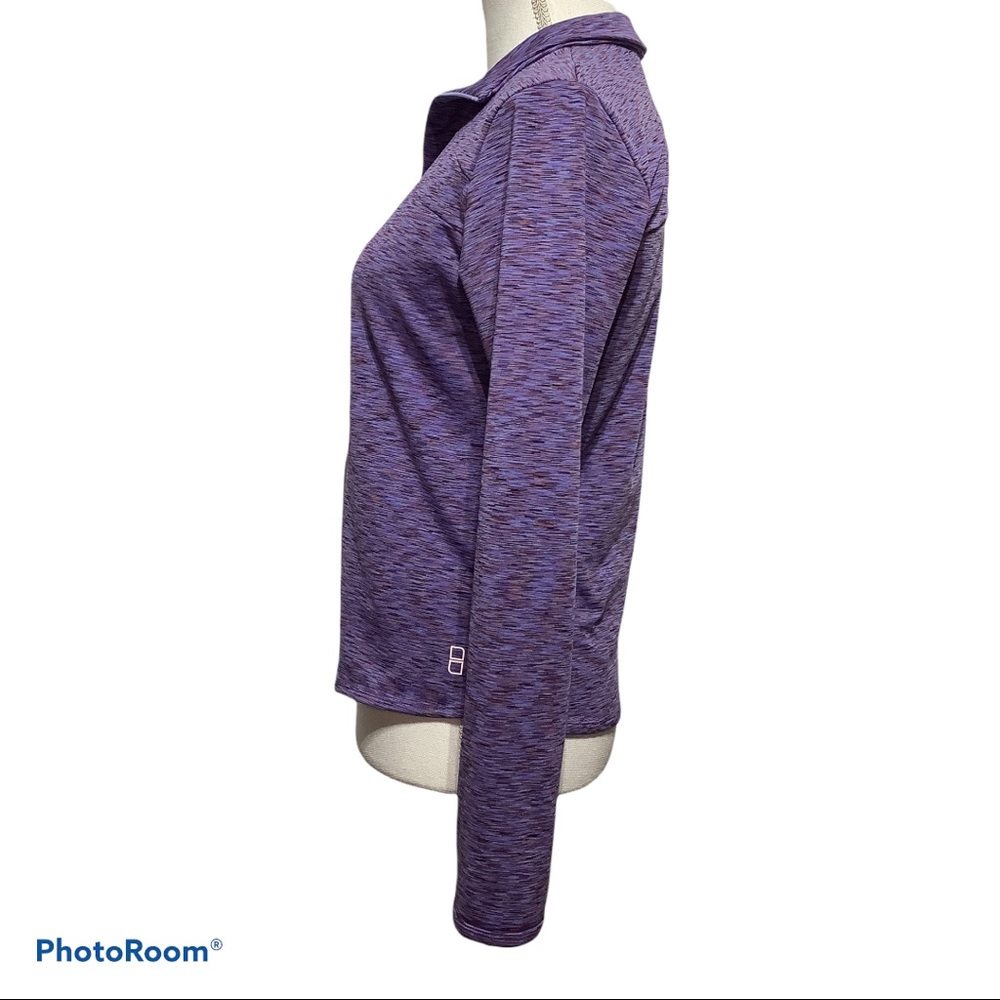 Lucy Athletic Jacket Pullover Sweater Workout Yoga Purple Medium - Picture 2 of 13